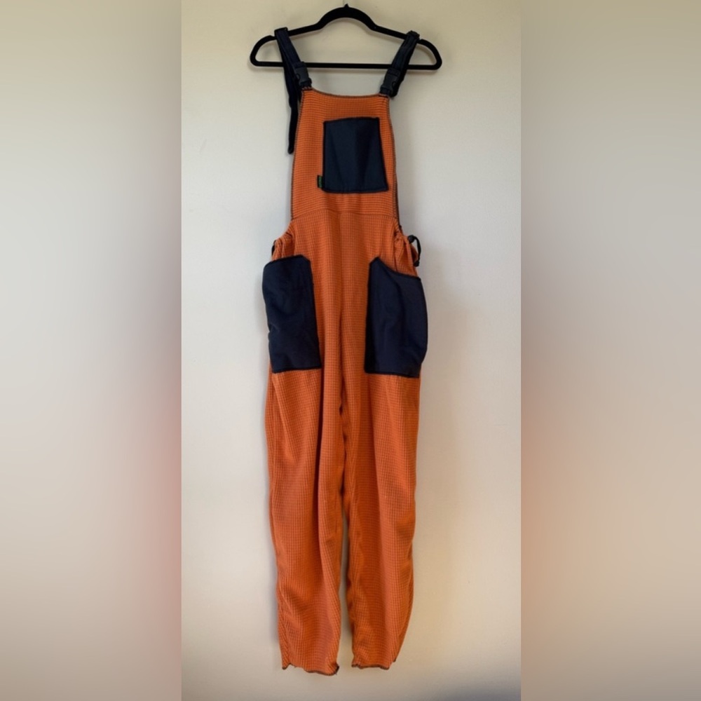 Melanzana Remelly'd Overalls Orange ColorBlock XS